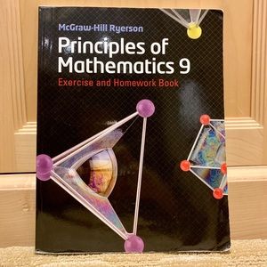 Principles of Math 9 Exercise and Homework book